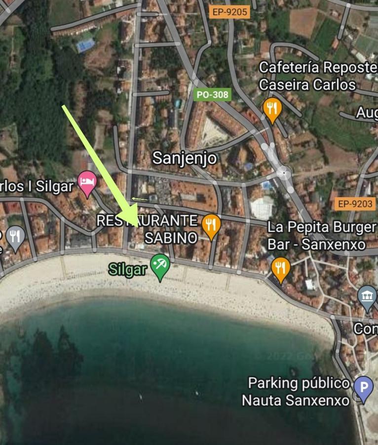 Apartamento Playa Silgar -50 M Playa Con 2 Garajes Y 3 Dormitorios Sanxenxo Buitenkant foto